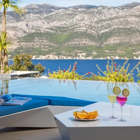 Villa Aqua Majestic Diamond Sumptuous 5 Bedroom Magnificent Adriatic Seaviews Korcula *
