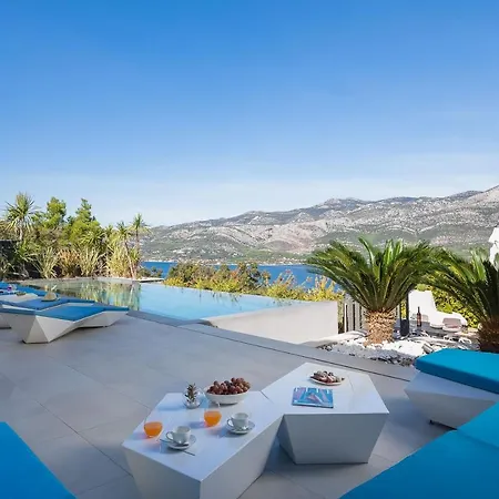 Villa Aqua Majestic Diamond Sumptuous 5 Bedroom Magnificent Adriatic Seaviews Korcula *
