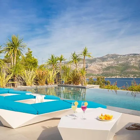 Aqua Majestic Diamond Sumptuous 5 Bedroom Magnificent Adriatic Seaviews Korcula * Zrnovo