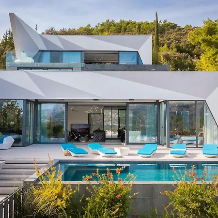 Villa Aqua Majestic Diamond Sumptuous 5 Bedroom Magnificent Adriatic Seaviews Korcula *