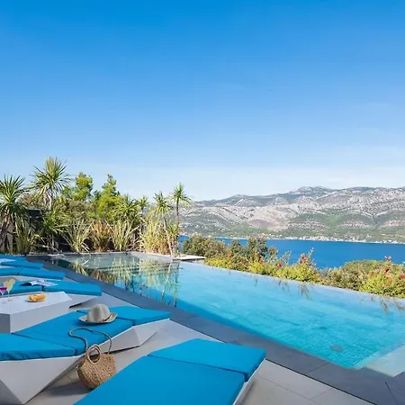 Aqua Majestic Diamond Sumptuous 5 Bedroom Magnificent Adriatic Seaviews Korcula * Zrnovo