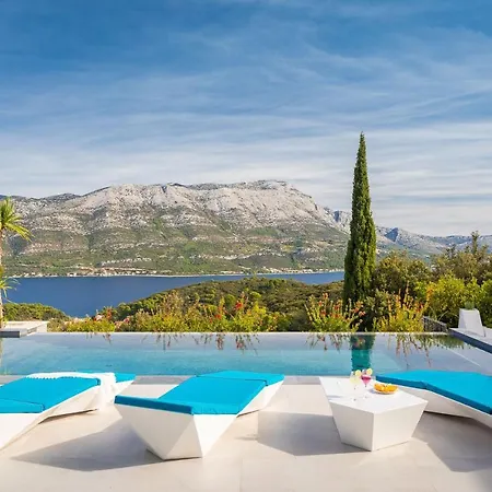 Aqua Majestic Diamond Sumptuous 5 Bedroom Magnificent Adriatic Seaviews Korcula Villa