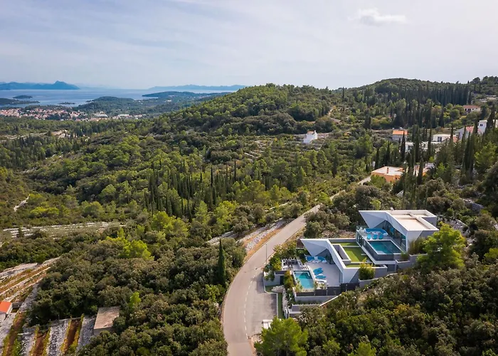 Villa Aqua Majestic Diamond Sumptuous 5 Bedroom Magnificent Seaview Zrnovo